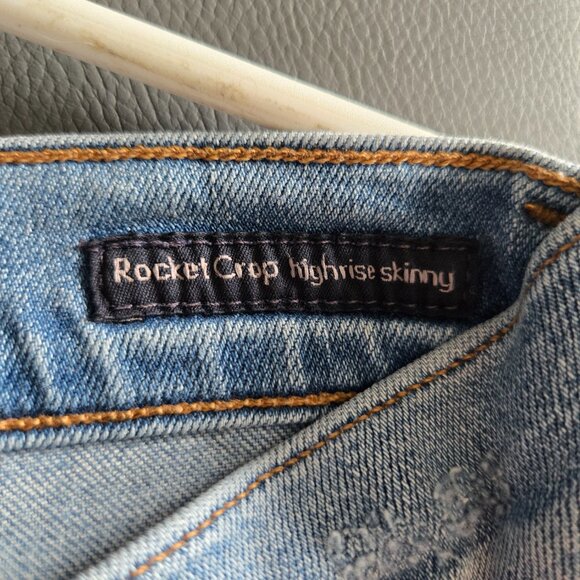 Citizens of Humanity jeans. ROCKET CROP HIGH RISE SKINNY. size 24 - Picture 5 of 10